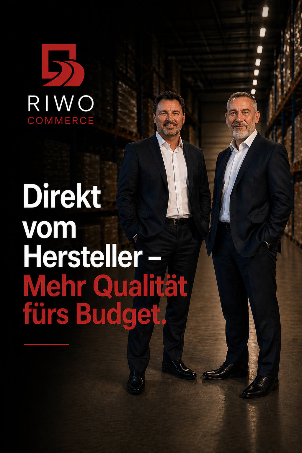 Webdesign für RIWO Commerce